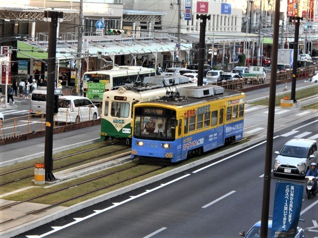 大阪の街を走る阪堺電車、路面電車大好きです。阪堺電車に乗りにアベノハルカスへ_d0181492_17510633.jpg