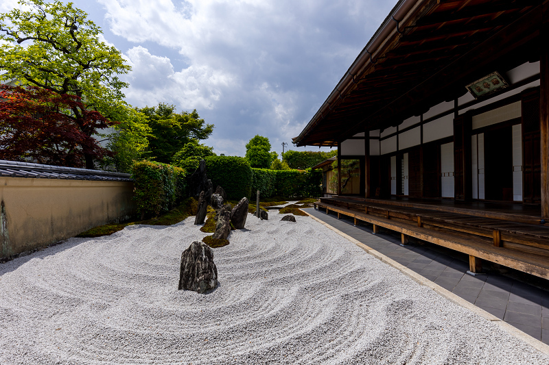 独坐庭のあるお寺(大徳寺塔頭・瑞峯院) : 花景色-K.W.C. 独坐庭のあるお寺(大徳寺塔頭・瑞峯院) : 花景色-K.W.C.