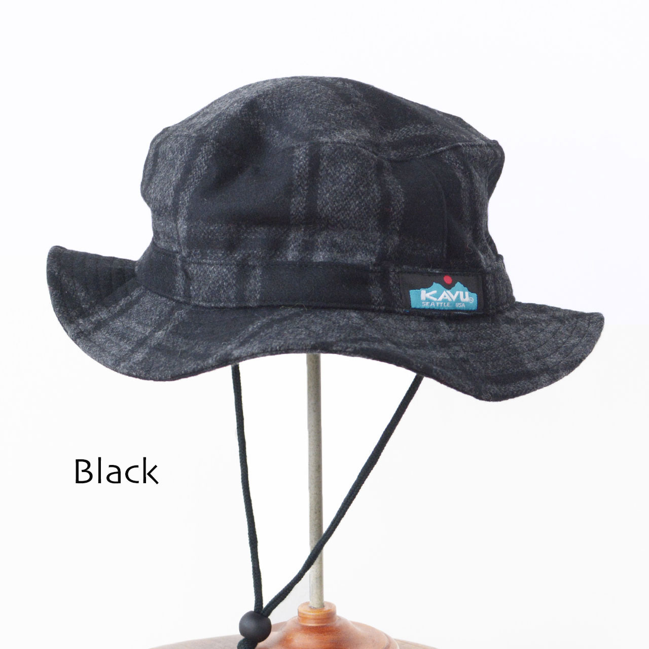 KAVU [カブー] Check Bucket Hat [19821526］_f0051306_09430282.jpg