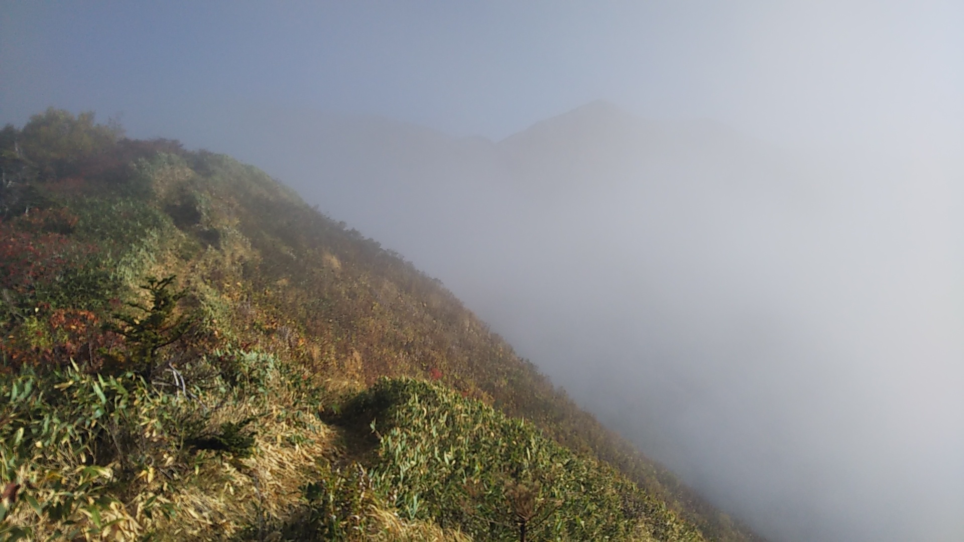 美濃禅定道を白山 別山往復 単独 アウトドア菊信の世界