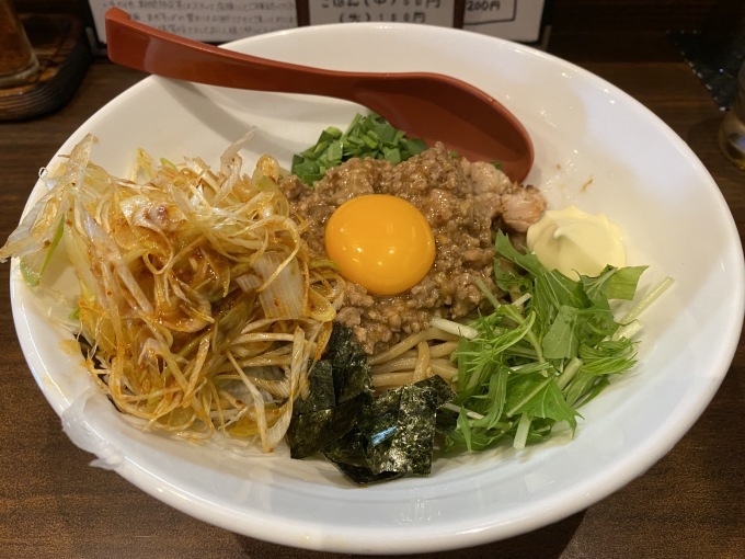 おいらのらーめんピノキオ　ドリームつけ麺復活！　也はまぜ！　松阪市　津市_d0258976_16590660.jpg