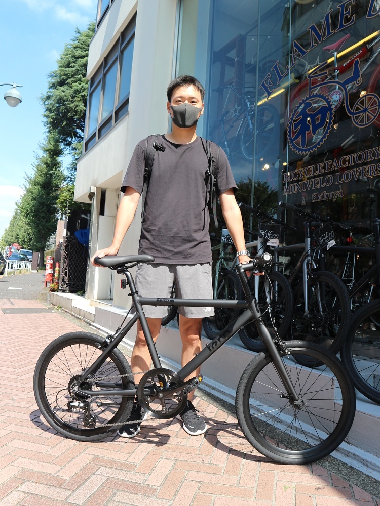 10月7日　渋谷　原宿　の自転車屋　FLAME bike前です_e0188759_19435051.jpg