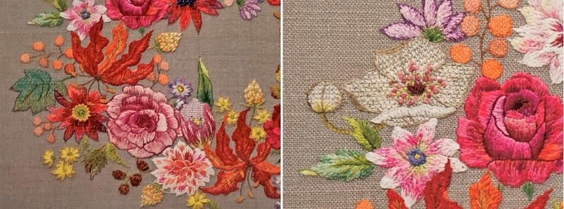 素敵な刺繍のカレンダー♪ と つぶやき と_d0249193_20520533.jpg