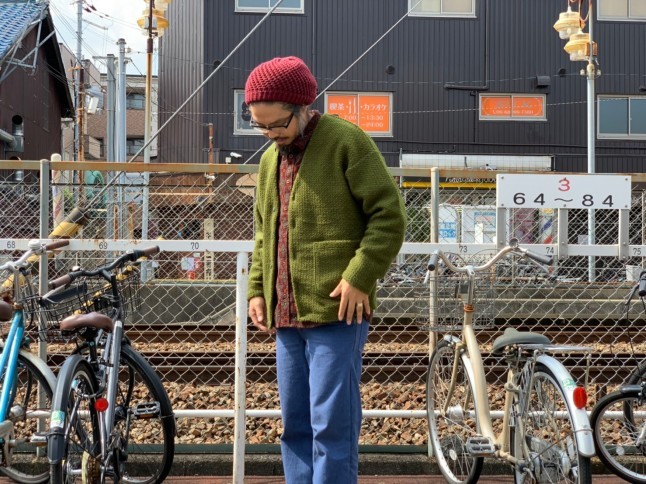 \"Nasngwam.\"<<WALL CARDIGAN>>Style~NORI~_c0167336_14310448.jpg
