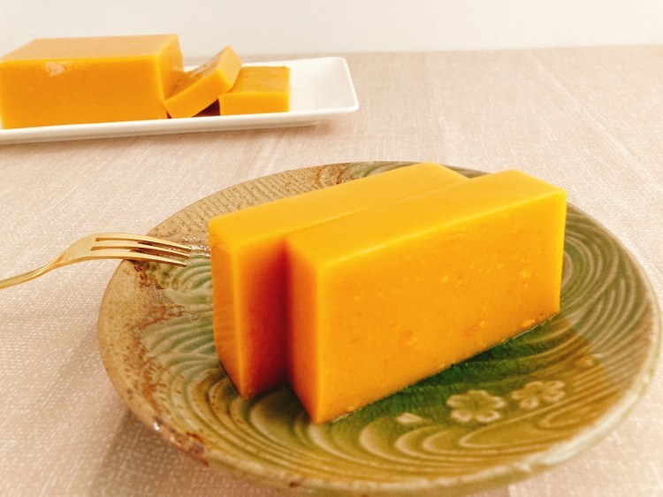 ひんやり美味しいベジおやつ!お手軽かぼちゃようかんの作り方_c0405952_09001121.jpg