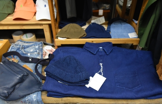 Indigo CRUE SWEAT ★★ By Kato_d0152280_20541058.jpg