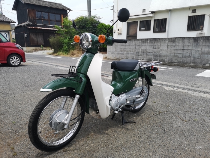 ほぼ新車のJA07スーパーカブ110_c0348196_15451467.jpg