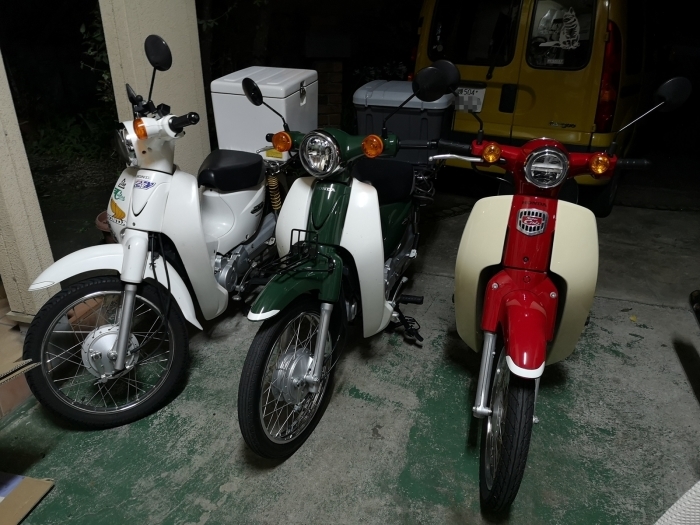 ほぼ新車のJA07スーパーカブ110 : 遊んだ人の勝ち！