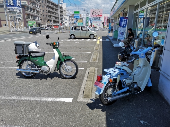 ほぼ新車のJA07スーパーカブ110_c0348196_18224445.jpg