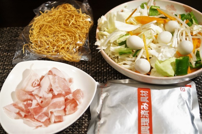 ■夜麺【簡単5分!!キット使いで皿うどん】_b0033423_23180370.jpg