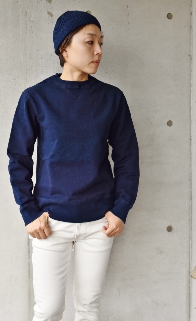 Indigo CRUE SWEAT ★★ By Kato_d0152280_04250117.jpg