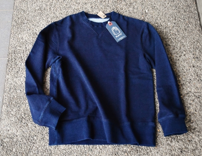 Indigo CRUE SWEAT ★★ By Kato_d0152280_04284554.jpg