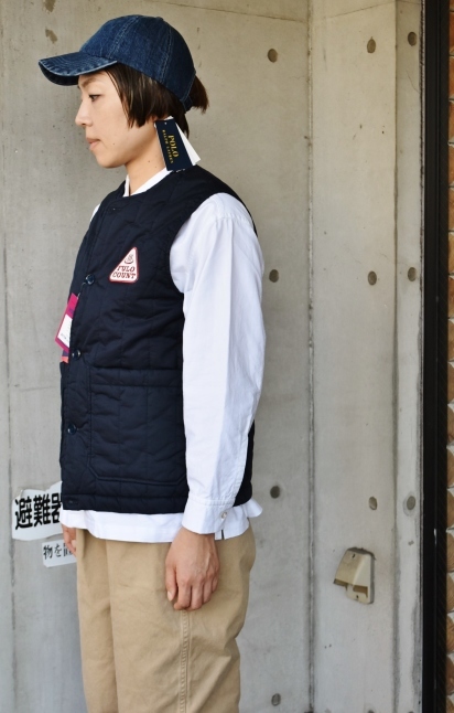手頃なフランスWORK MONTKEMMEL カスタムVEST★★_d0152280_05070970.jpg