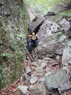 神の領域へ再び…明神洞遡行_c0359615_14553503.jpg