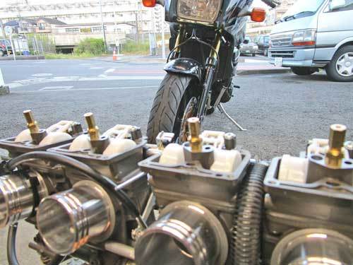 K條クン号 GPZ900RニンジャにFCR37φキャブレターを装着&セッティングが完了・・・(^^♪ (Part4)_f0174721_01380420.jpg