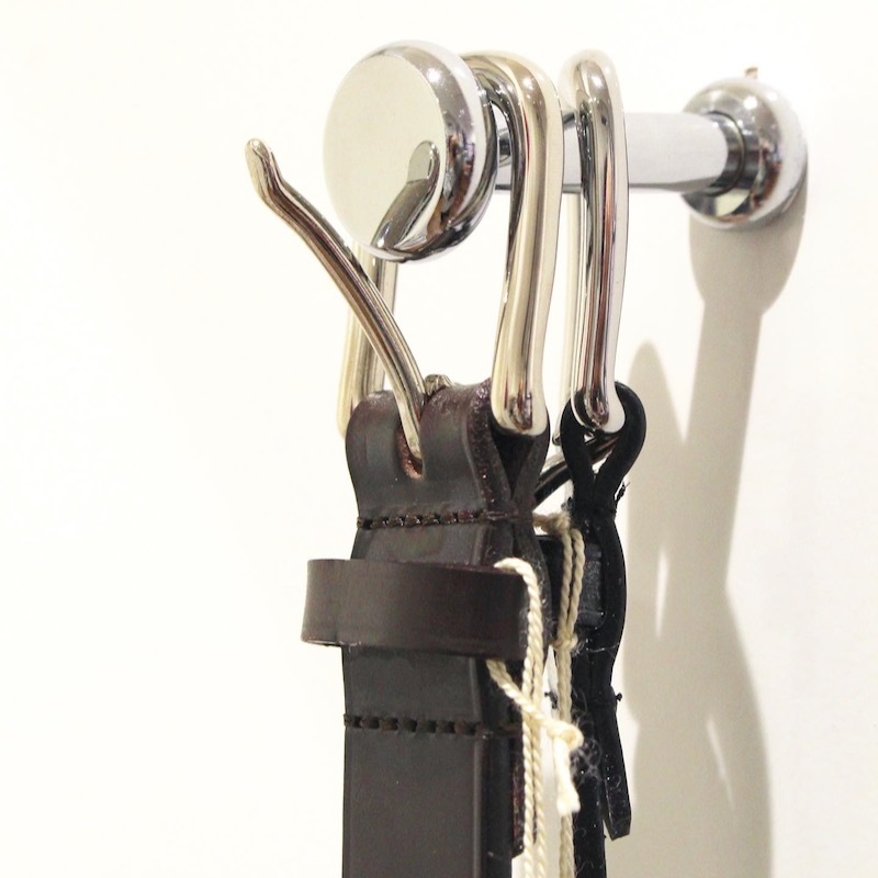 Whitehouse Cox / BRIDLE LEATHER BELT (B2153 28mm) : COSMIC Whitehouse Cox / BRIDLE LEATHER BELT (B2153 28mm) : COSMIC