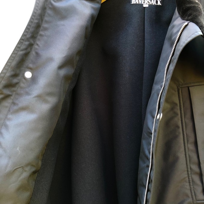HAVERSACK ハバーサック スタンドカラーラグランコート : Naps!blog HAVERSACK ハバーサック スタンドカラーラグランコート : Naps!blog