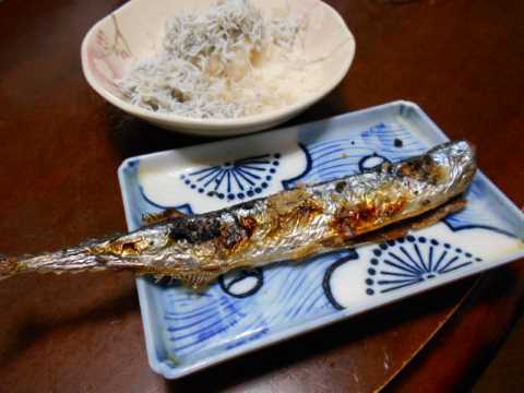 焼きさんまと大根おろし 小町の日々の暮らし 焼きさんまと大根おろし 小町の日々の暮らし