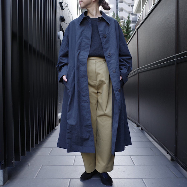 ウール天竺長袖クルー COMOLI_d0364239_18393800.jpg