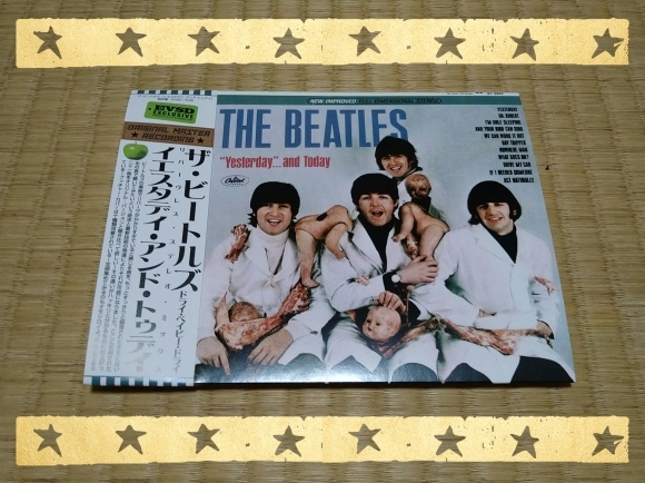 THE BEATLES / DRY BABY DRY - Yesterday And Today ジャケットNo.5_b0042308_20090598.jpg