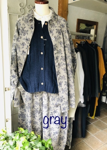 コットンハウス・アヤ yesterday cross プリーツ ワイド ブラウス コットンハウス・アヤ yesterday cross プリーツ ワイド ブラウス