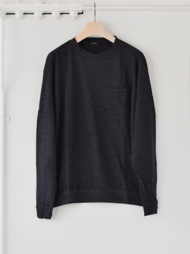 COMOLI ウール天竺 長袖クルー : TRUNK