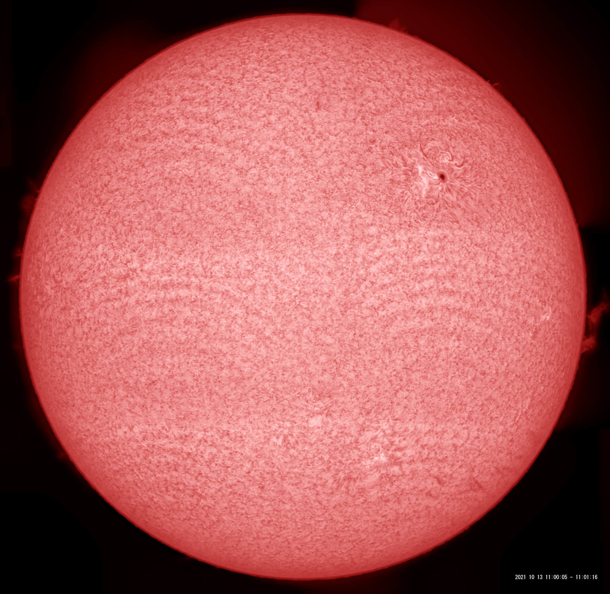10月13日の太陽_e0174091_13560930.jpg