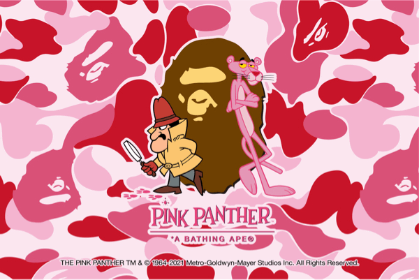 A BATHING APE® × PINK PANTHER_a0174495_16043069.gif
