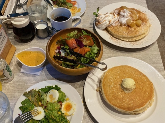 Cinnamon Sでパンケーキランチ のんびりlife