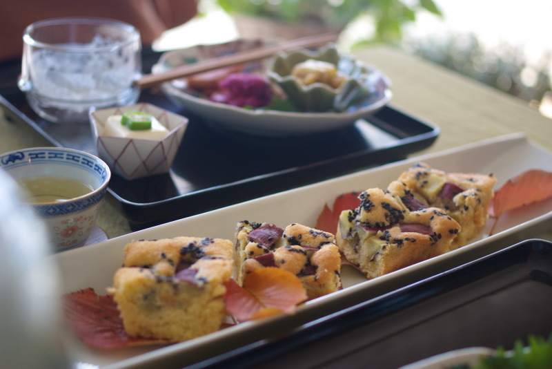 【レシピ】蜂蜜と岩塩のさつまいもケーキ_d0327373_14174651.jpg