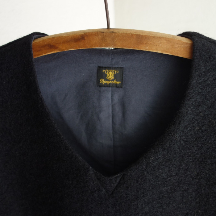 12月の製作 / shetlandwool vest_e0130546_14592140.jpg