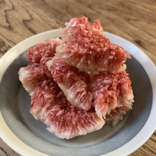 いちじくにも 岩木山養蜂さんから届いた あかしや蜂蜜_a0134394_07364706.jpeg