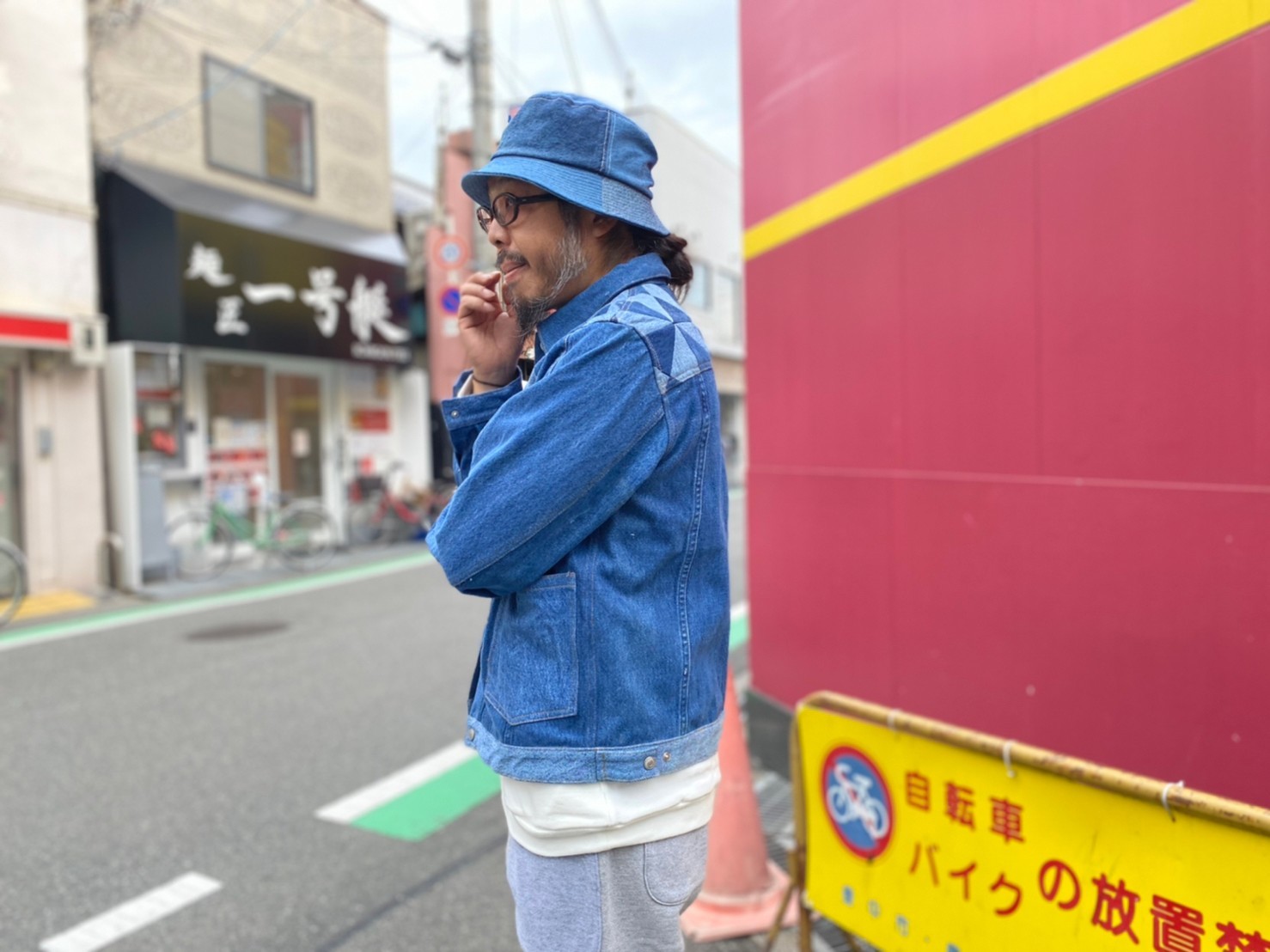 \"Nasngwam.\"<<QUILT JACKET(DENIM)>>Style~NORI~_c0167336_17201345.jpg