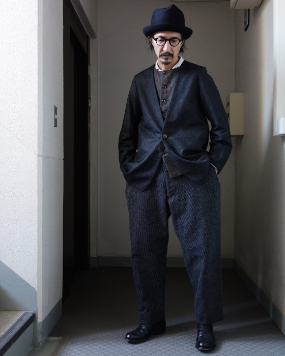 12月の製作 / frenchwork easy pants_e0130546_16380750.jpg