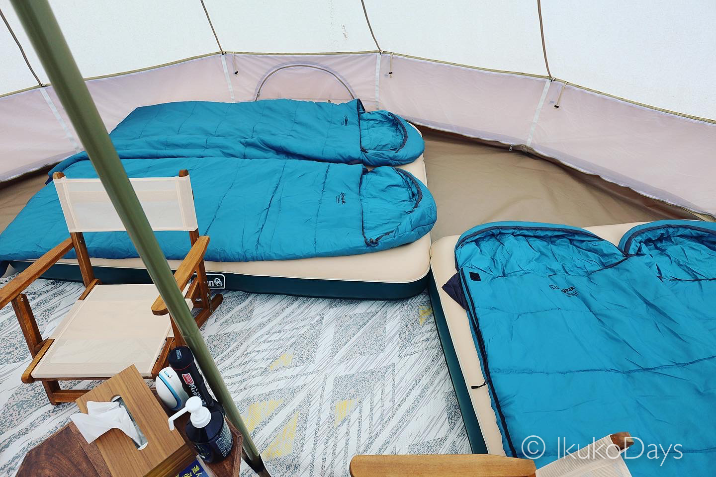 里山に泊まる キャンプ リゾート 花やまさと山 いばらきフラワーパーク 茨城県 Ikukodays
