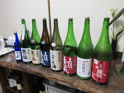 土佐の地酒「清酒豊の梅」を楽しむ夕食会_f0006356_10255075.jpg