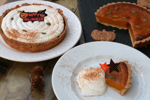 ハロウイン当日！！パンプキンタルトのレッスン_e0045565_18193158.jpg