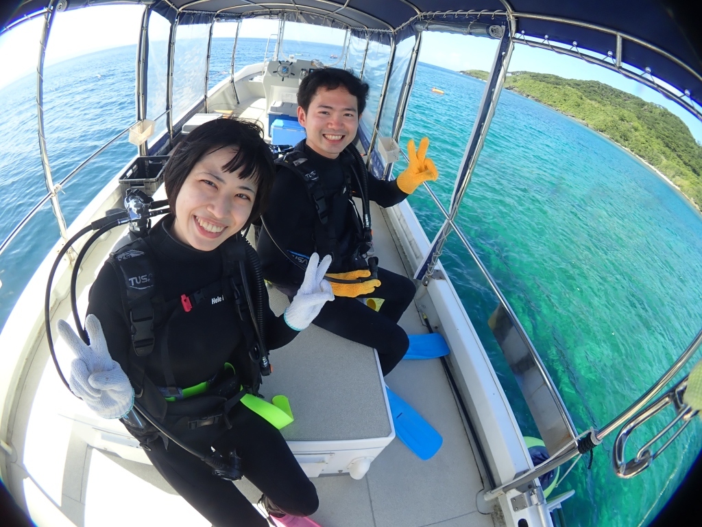 新婚旅行のお祝いにウミガメが登場!!_a0189838_19104581.jpg