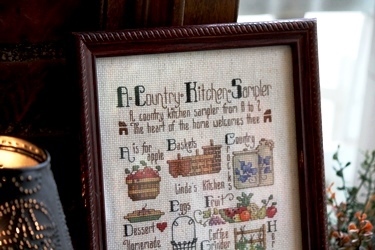 「Country Kitchen Sampler」の刺繍フレーム_f0161543_15384660.jpg