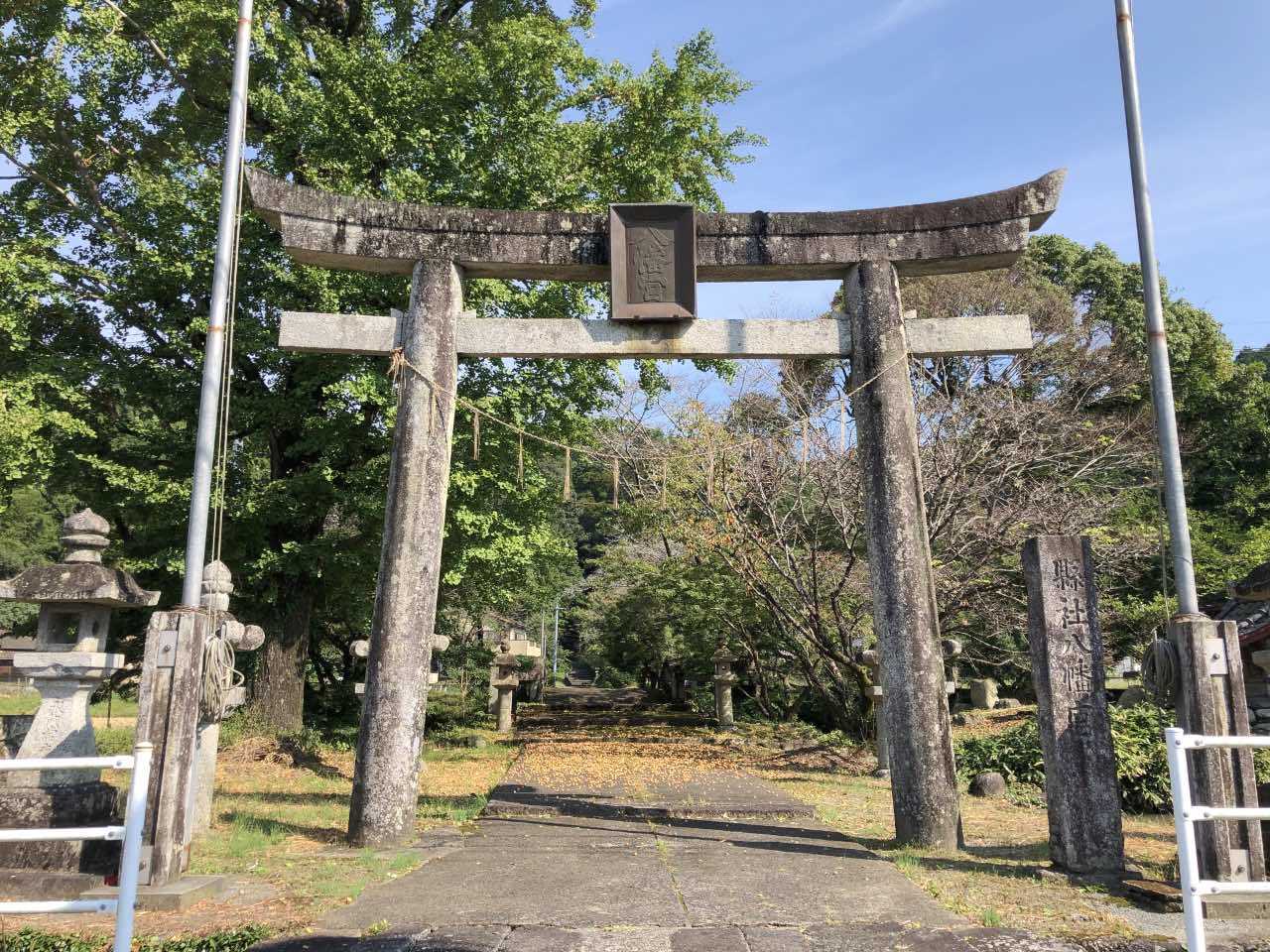 秋月八幡宮１　福岡県朝倉市上秋月_b0023047_01580480.jpg