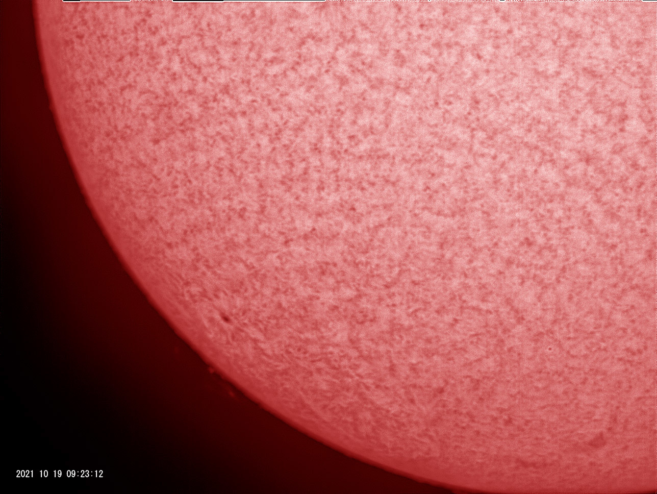 10月19日の太陽_e0174091_16402365.jpg