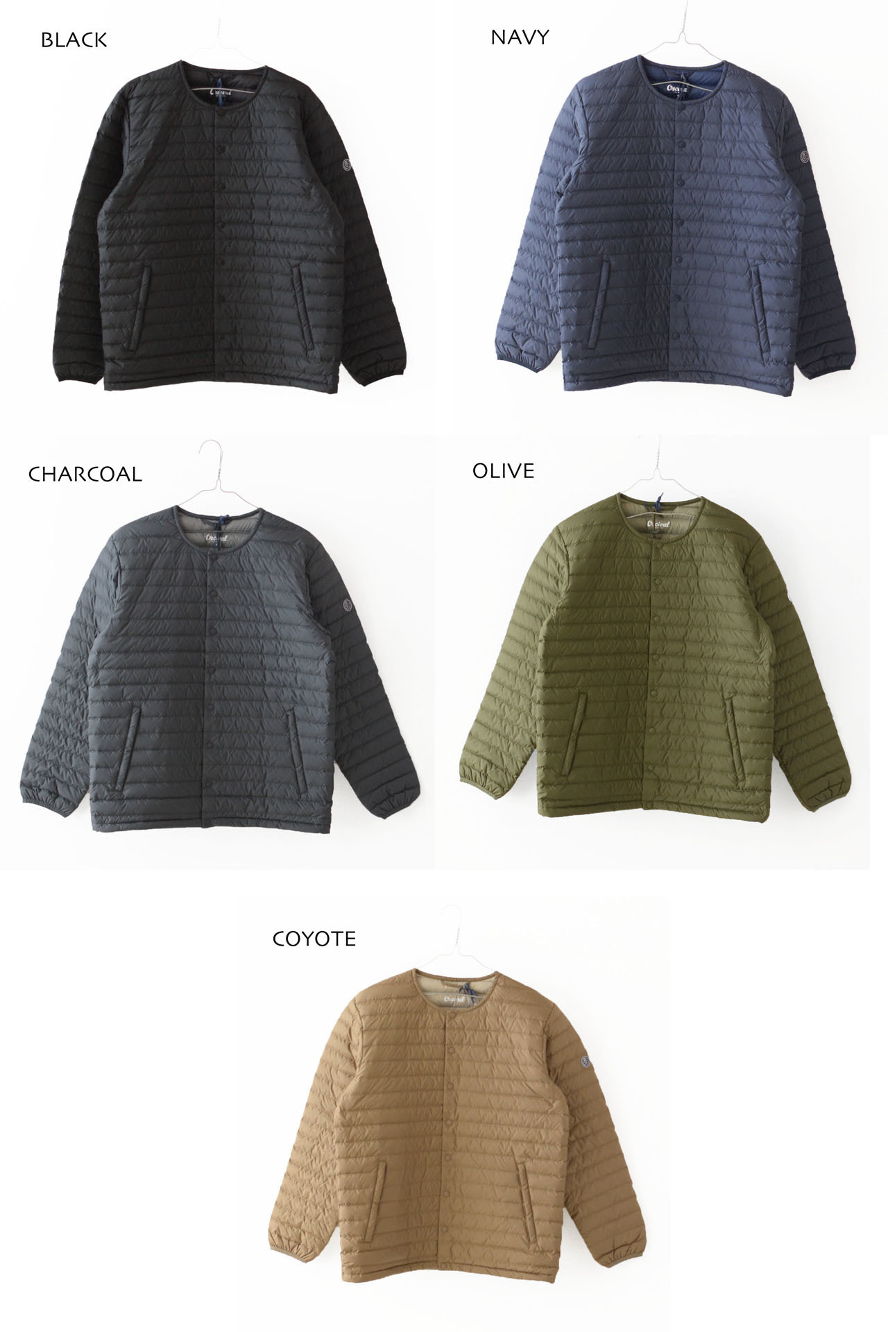 ORCIVAL [オーチバル・オーシバル] M\'s INNER DOWN CREWNECK JACKET [OR-A0086 DPL]_f0051306_15243716.jpg