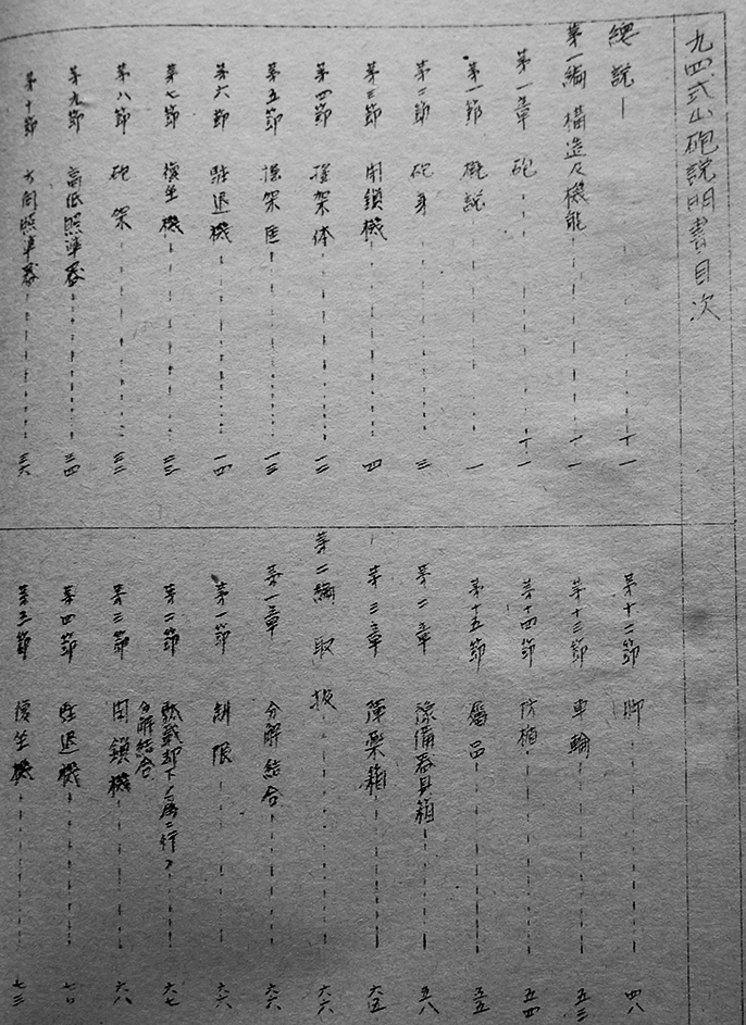 軍事資料☆「昭和5年特別砲兵演習記事」昭和6年 附表 附図