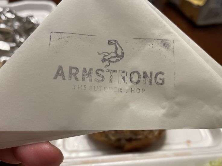 Armstrong のWコンボチーズバーガー♪（橋本）_c0212604_17195749.jpeg