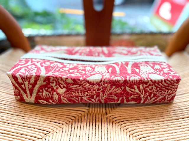 モリス『Brer Rabbit・兄弟うさぎ』のティッシュボックスケースが完成しました by interior styling of bright_c0157866_15263773.jpg