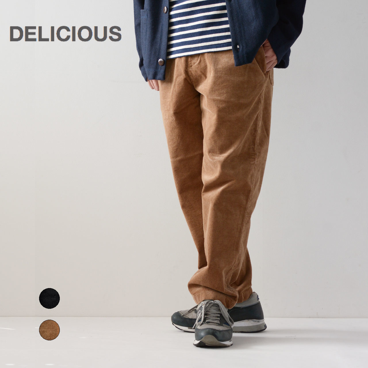 DELICIOUS [デリシャス] Corduroy Easy Pants [DP5703] _f0051306_22523396.jpg