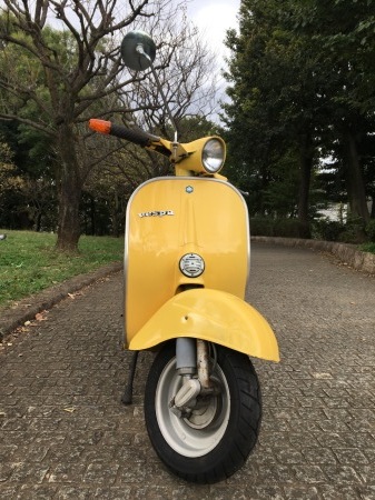 レアカラー VESPA 50S マスタードイエロー 3,000km : 密林商會報