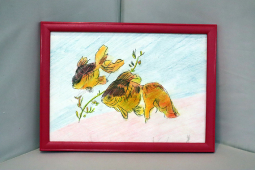 絵画 ~ 金魚 ~_e0222340_15100996.jpg