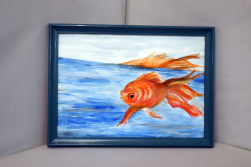 絵画 ~ 金魚 ~_e0222340_15111062.jpg