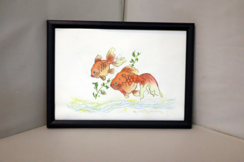 絵画 ~ 金魚 ~_e0222340_15114091.jpg